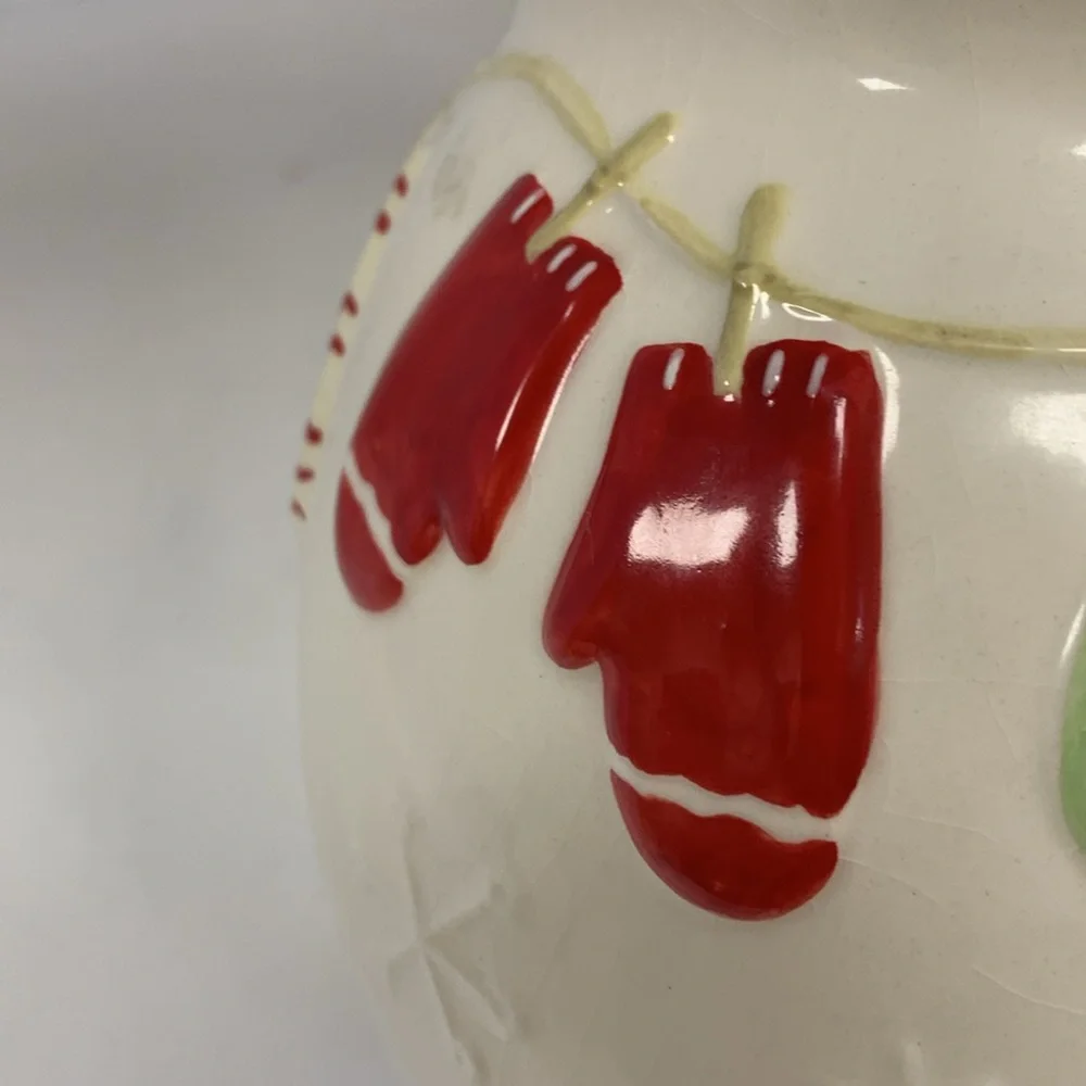Hallmark 90's Mitten Cookie Jar, Vintage